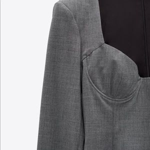 Zara M grey dress